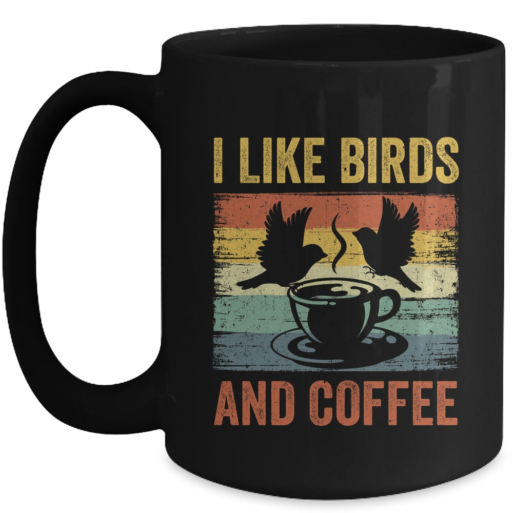 Funny Birds Coffee Design For Men Women Bird Lover Coffee Mug | siriusteestore