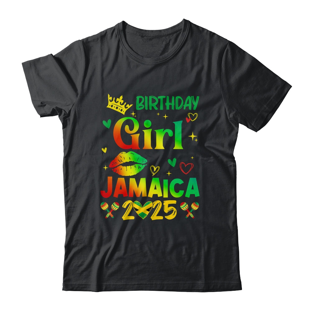 Funny Birthday Girl Jamaica 2025 Birthday Trip Vacation Shirt & Tank Top | siriusteestore
