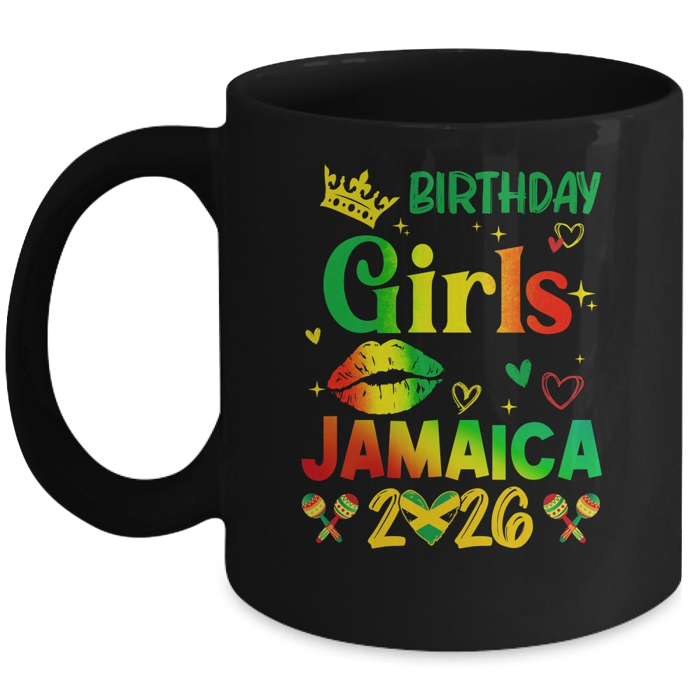 Funny Birthday Girl Jamaica 2026 Birthday Trip Vacation Mug | siriusteestore