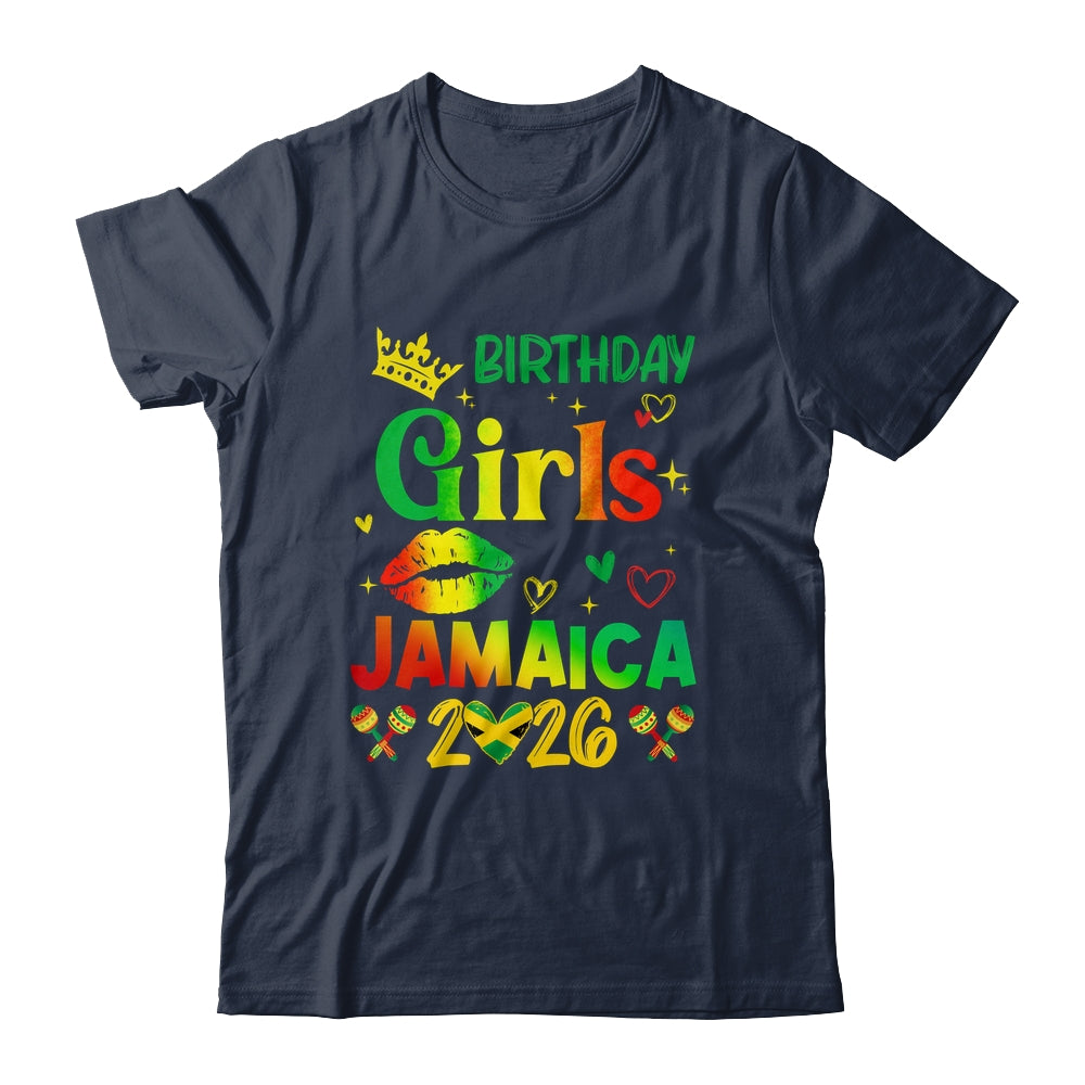Funny Birthday Girl Jamaica 2026 Birthday Trip Vacation Shirt & Tank Top | siriusteestore