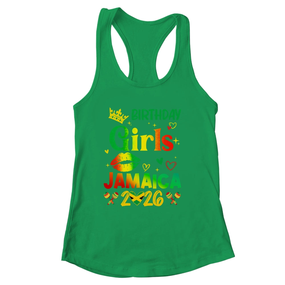 Funny Birthday Girl Jamaica 2026 Birthday Trip Vacation Shirt & Tank Top | siriusteestore