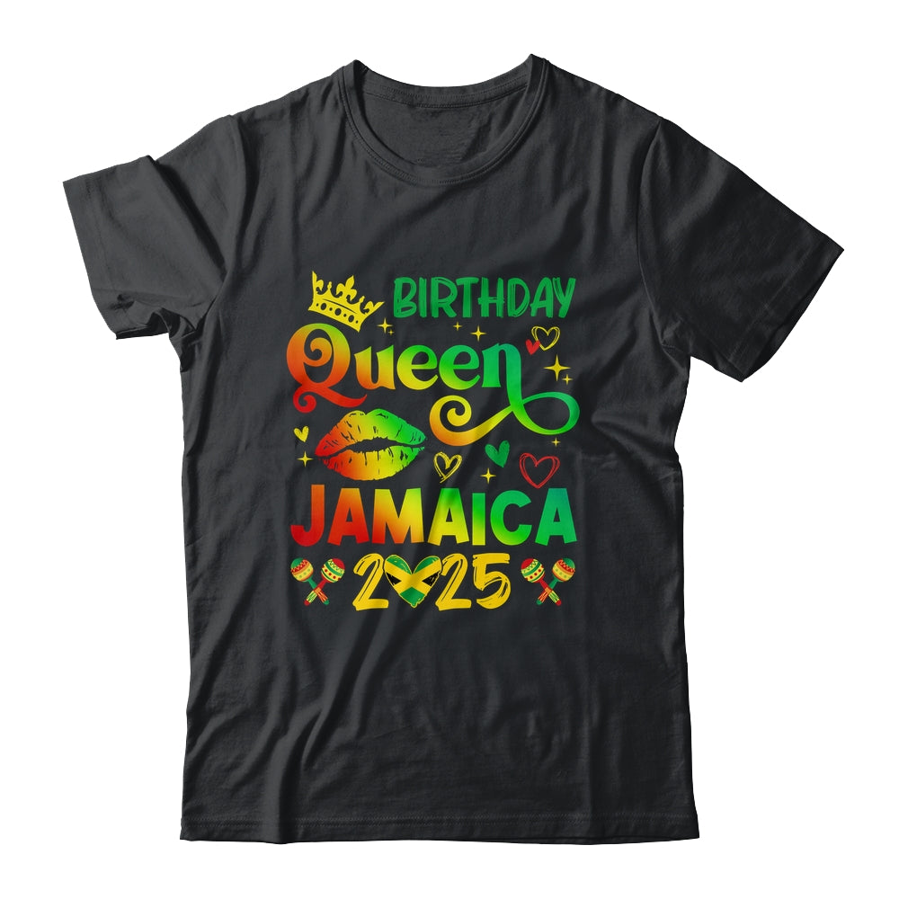 Funny Birthday Queen Jamaica 2025 Birthday Trip Vacation Shirt & Tank Top | siriusteestore