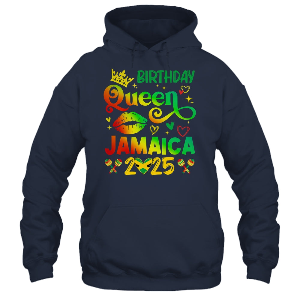 Funny Birthday Queen Jamaica 2025 Birthday Trip Vacation Shirt & Tank Top | siriusteestore
