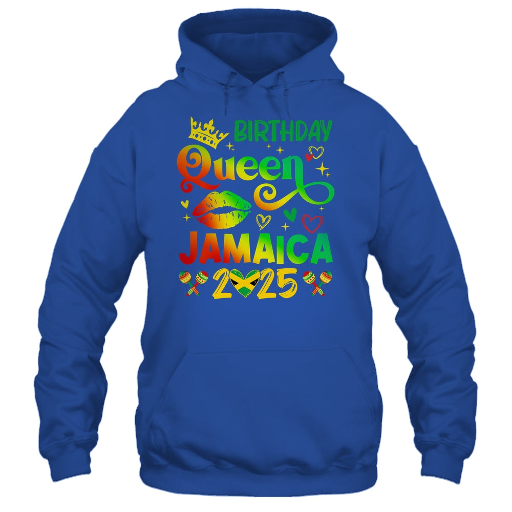 Funny Birthday Queen Jamaica 2025 Birthday Trip Vacation Shirt & Tank Top | siriusteestore