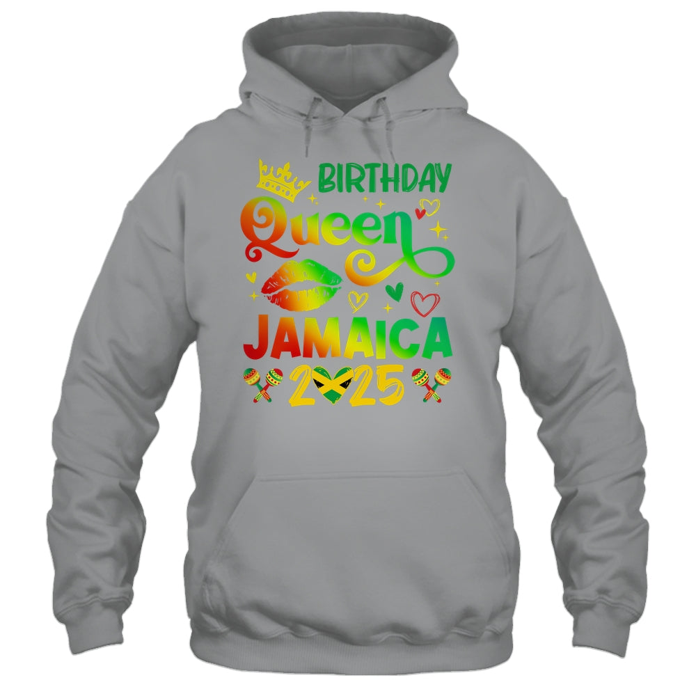 Funny Birthday Queen Jamaica 2025 Birthday Trip Vacation Shirt & Tank Top | siriusteestore
