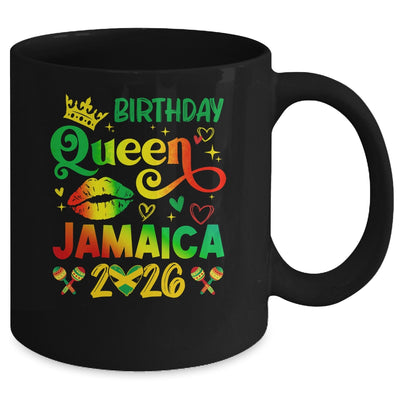 Funny Birthday Queen Jamaica 2026 Birthday Trip Vacation Mug | siriusteestore