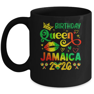 Funny Birthday Queen Jamaica 2026 Birthday Trip Vacation Mug | siriusteestore