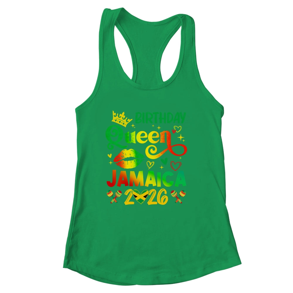 Funny Birthday Queen Jamaica 2026 Birthday Trip Vacation Shirt & Tank Top | siriusteestore