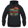 Funny Boat Boating Dad Man Myth Pontoon Captain Men Retro Shirt & Hoodie | siriusteestore