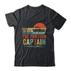 Funny Boat Boating Papa Man Myth Pontoon Captain Men Retro Shirt & Hoodie | siriusteestore