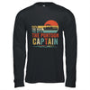 Funny Boat Boating Papa Man Myth Pontoon Captain Men Retro Shirt & Hoodie | siriusteestore