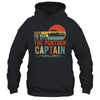 Funny Boat Boating Papa Man Myth Pontoon Captain Men Retro Shirt & Hoodie | siriusteestore