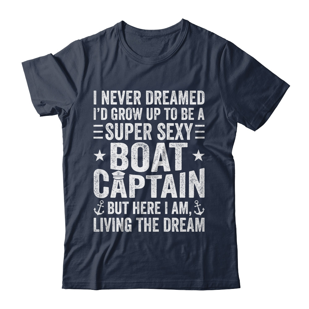 Funny Boat Captain Design For Men Women Boating Boat Captain Shirt & Tank Top | siriusteestore