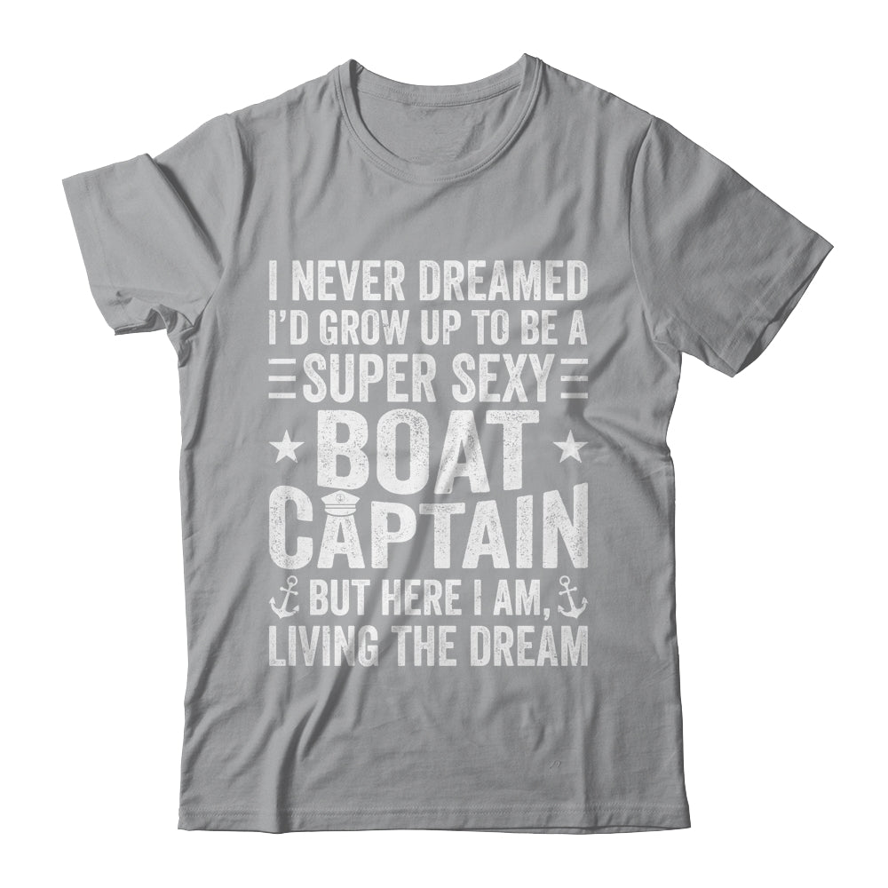 Funny Boat Captain Design For Men Women Boating Boat Captain Shirt & Tank Top | siriusteestore