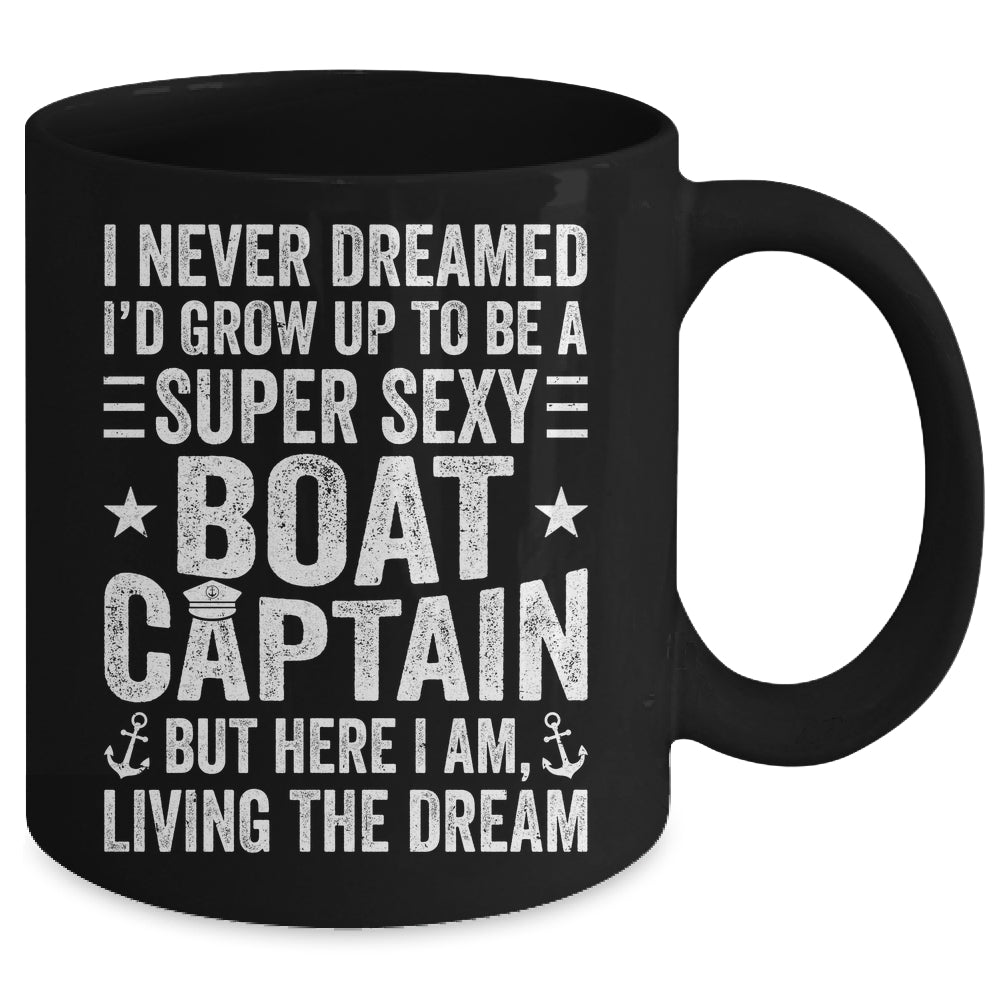 Funny Boat Captain Design For Men Women Boating Boat Captain Mug | siriusteestore