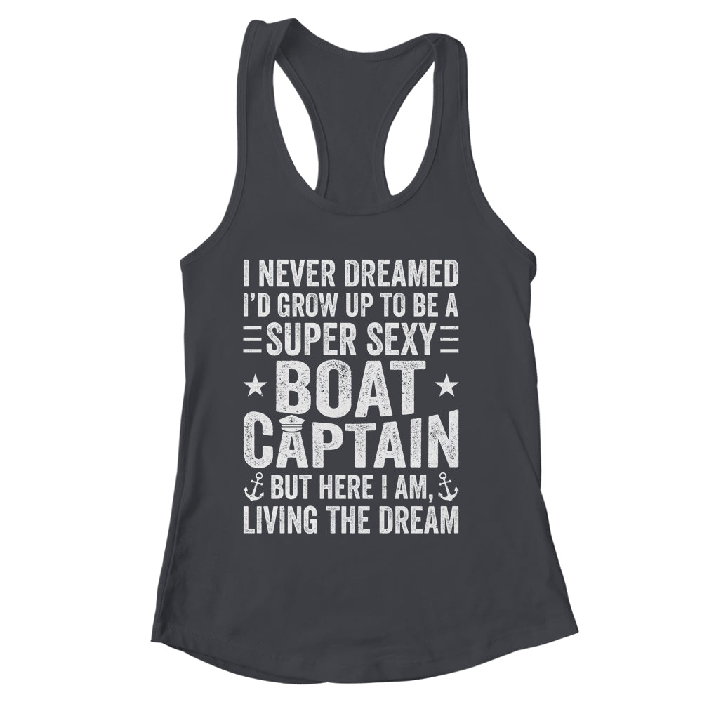 Funny Boat Captain Design For Men Women Boating Boat Captain Shirt & Tank Top | siriusteestore
