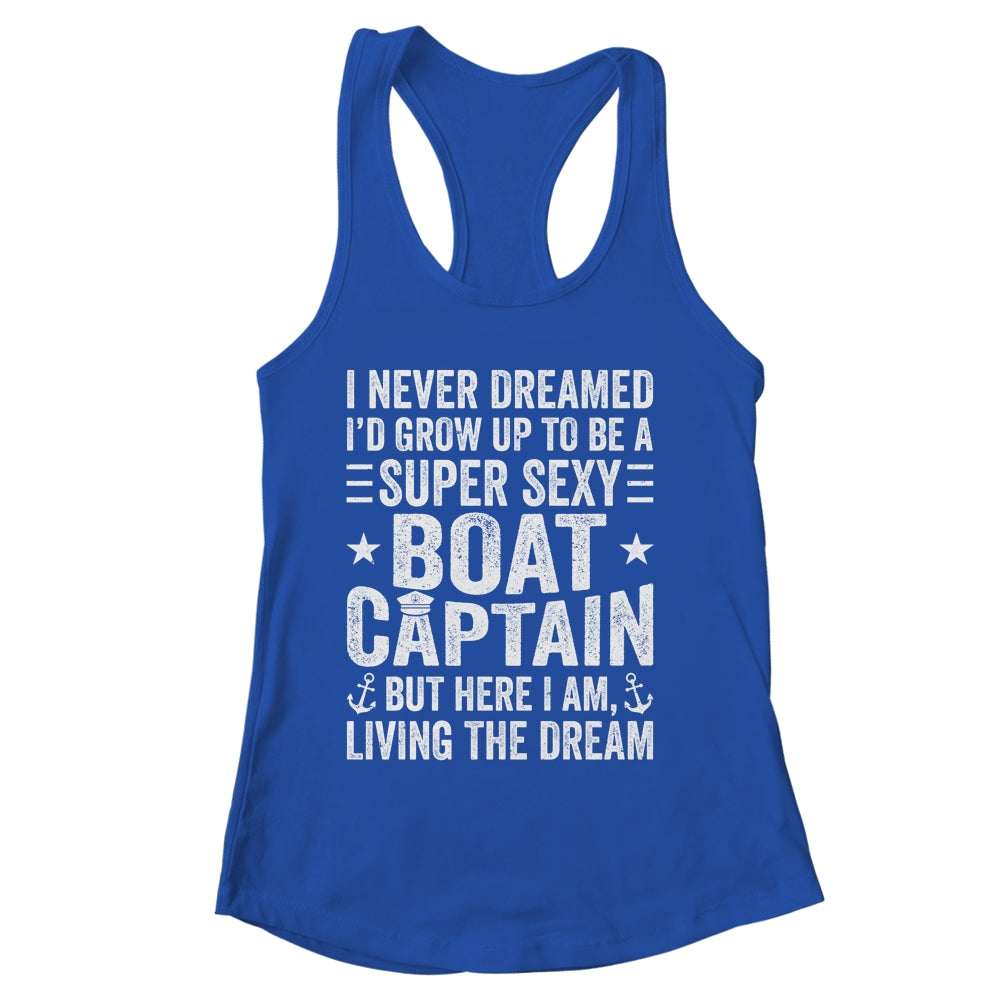 Funny Boat Captain Design For Men Women Boating Boat Captain Shirt & Tank Top | siriusteestore