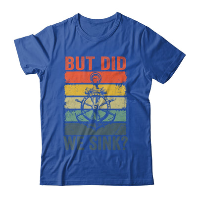 Funny Boat Captain For Men Women Cool Boating Retro We Sink Shirt & Tank Top | siriusteestore