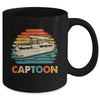 Funny Boating Captoon Pontoon Boat For Men Tritoon Captain Mug | siriusteestore