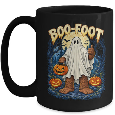 Funny Boo-Foot Bigfoot Sasquatch Ghost Costume Halloween Mug | siriusteestore