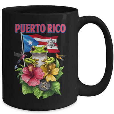 Funny Boricua Coqui Frog Puerto Rico Puerto Rican Flag Mug | siriusteestore