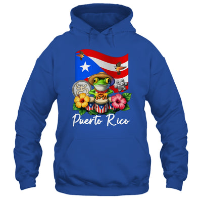 Funny Boricua Coqui Frog Taino Puerto Rico Puerto Rican Flag Shirt & Tank Top | siriusteestore