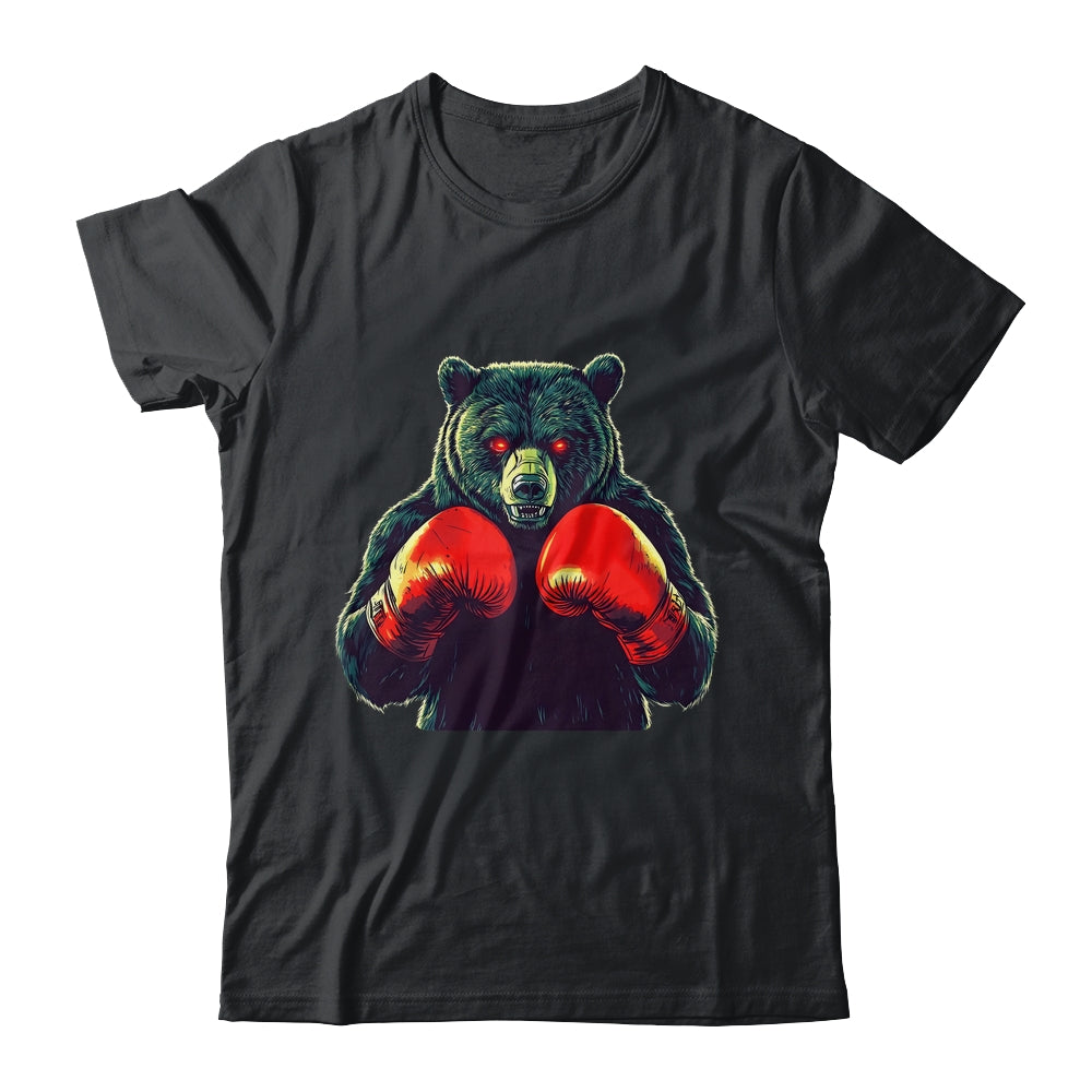 Funny Boxing Bear Boxer Boxing Gloves Sport For Men Shirt & Hoodie | siriusteestore