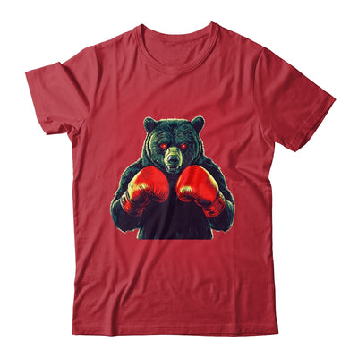 Funny Boxing Bear Boxer Boxing Gloves Sport For Men Shirt & Hoodie | siriusteestore