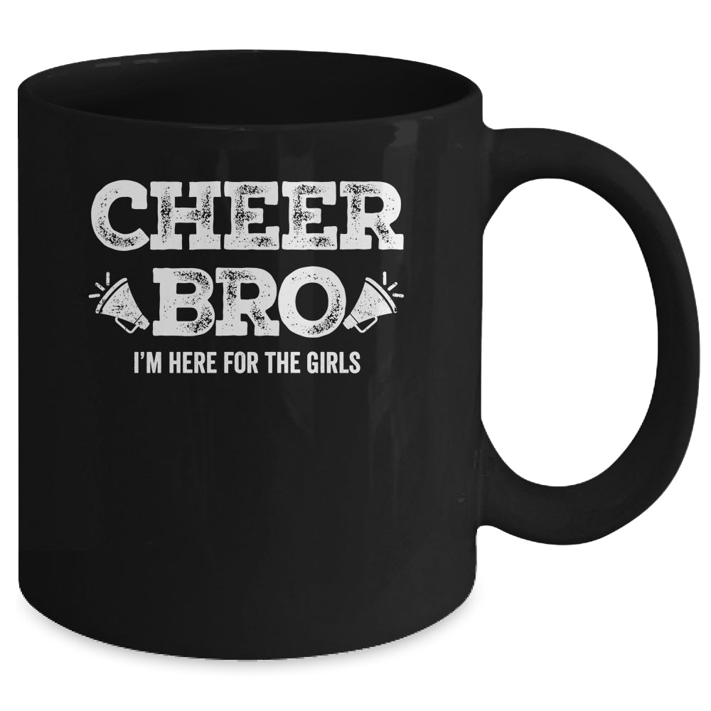 Funny Brother Cheerleading Supporter Cheer Boys Mens Mug | siriusteestore