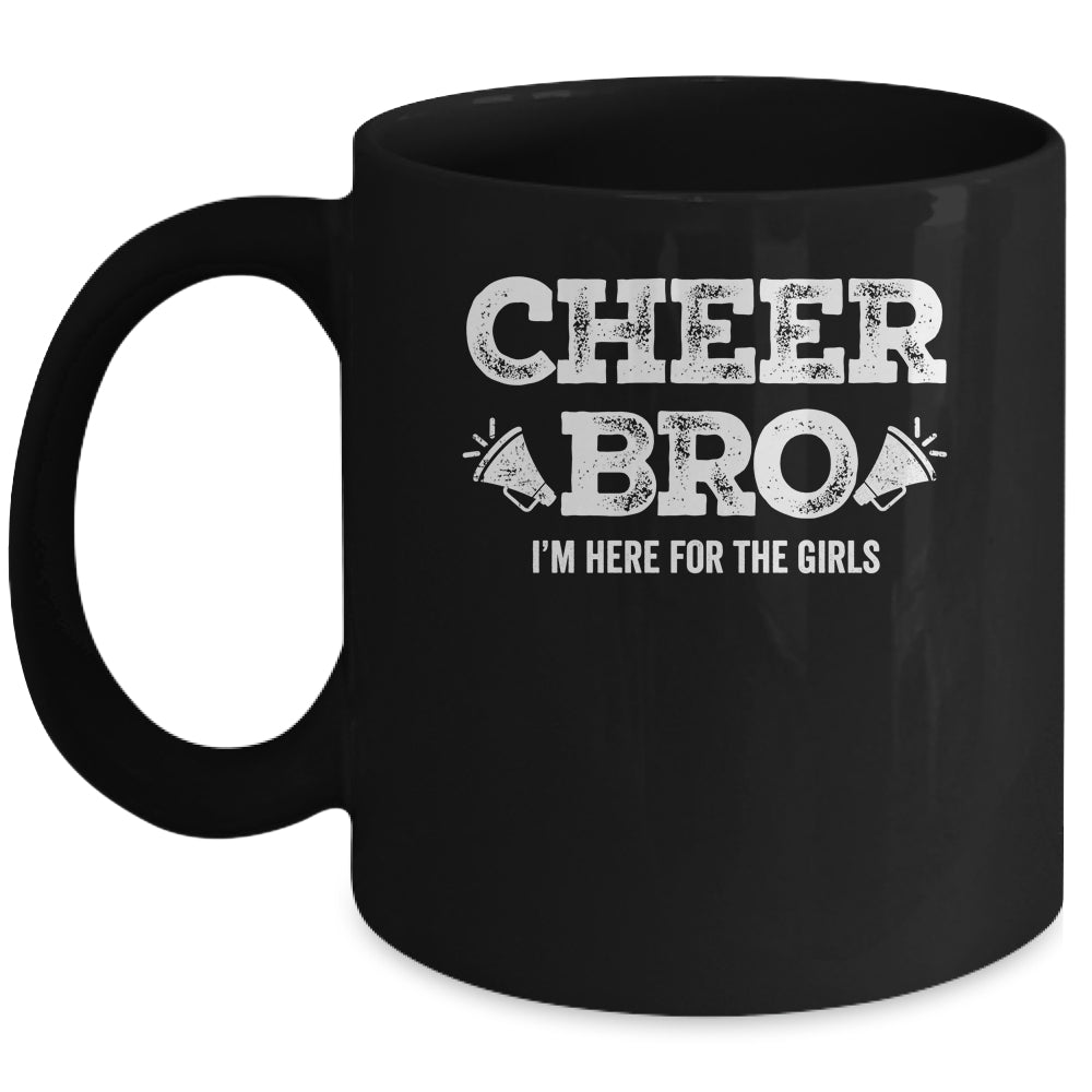 Funny Brother Cheerleading Supporter Cheer Boys Mens Mug | siriusteestore