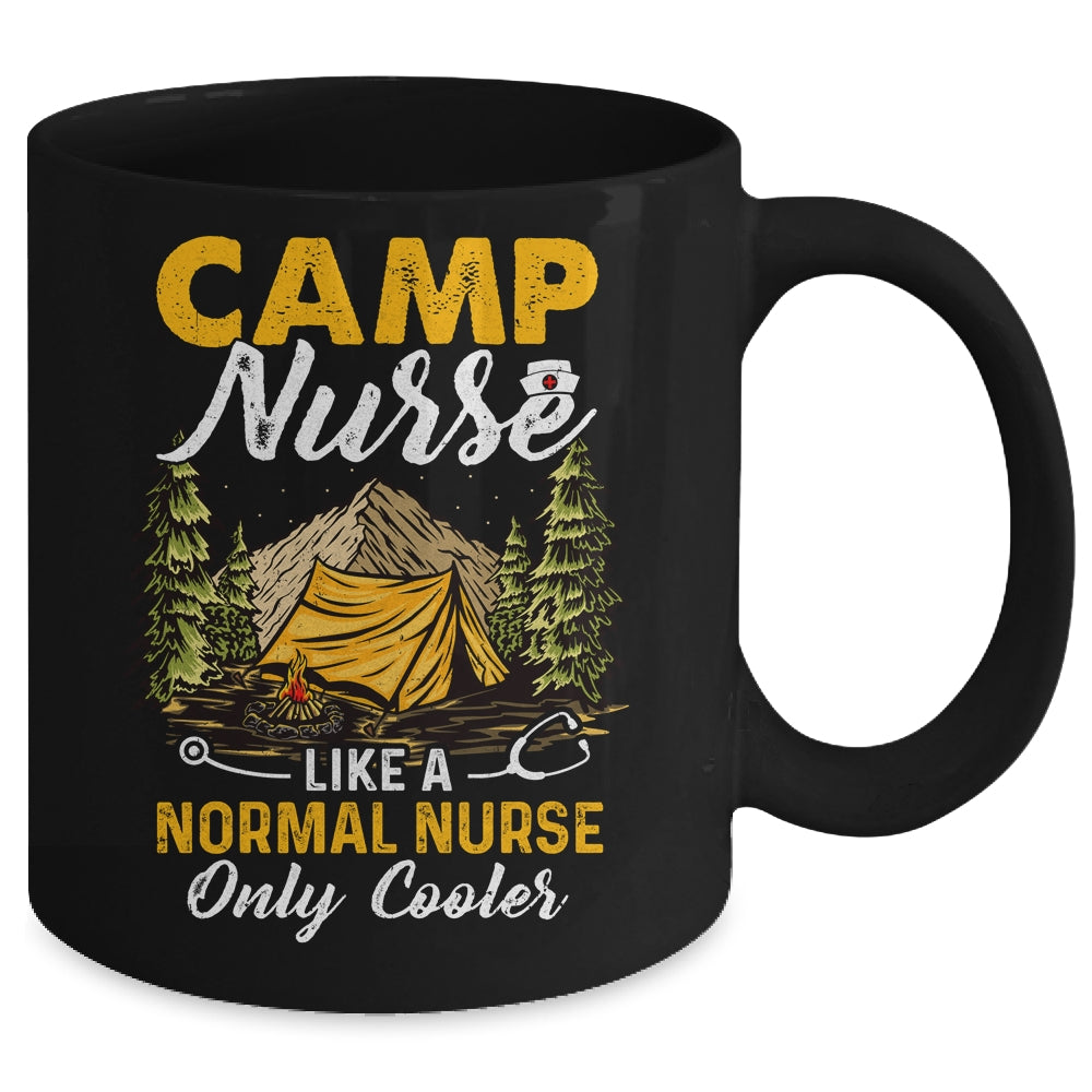 Funny Camp Nurses For Summer Camping Nursing Mug | siriusteestore
