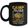 Funny Camp Nurses For Summer Camping Nursing Mug | siriusteestore