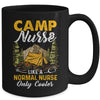 Funny Camp Nurses For Summer Camping Nursing Mug | siriusteestore