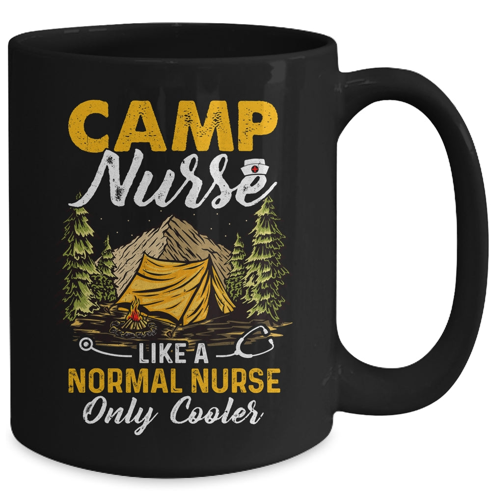 Funny Camp Nurses For Summer Camping Nursing Mug | siriusteestore