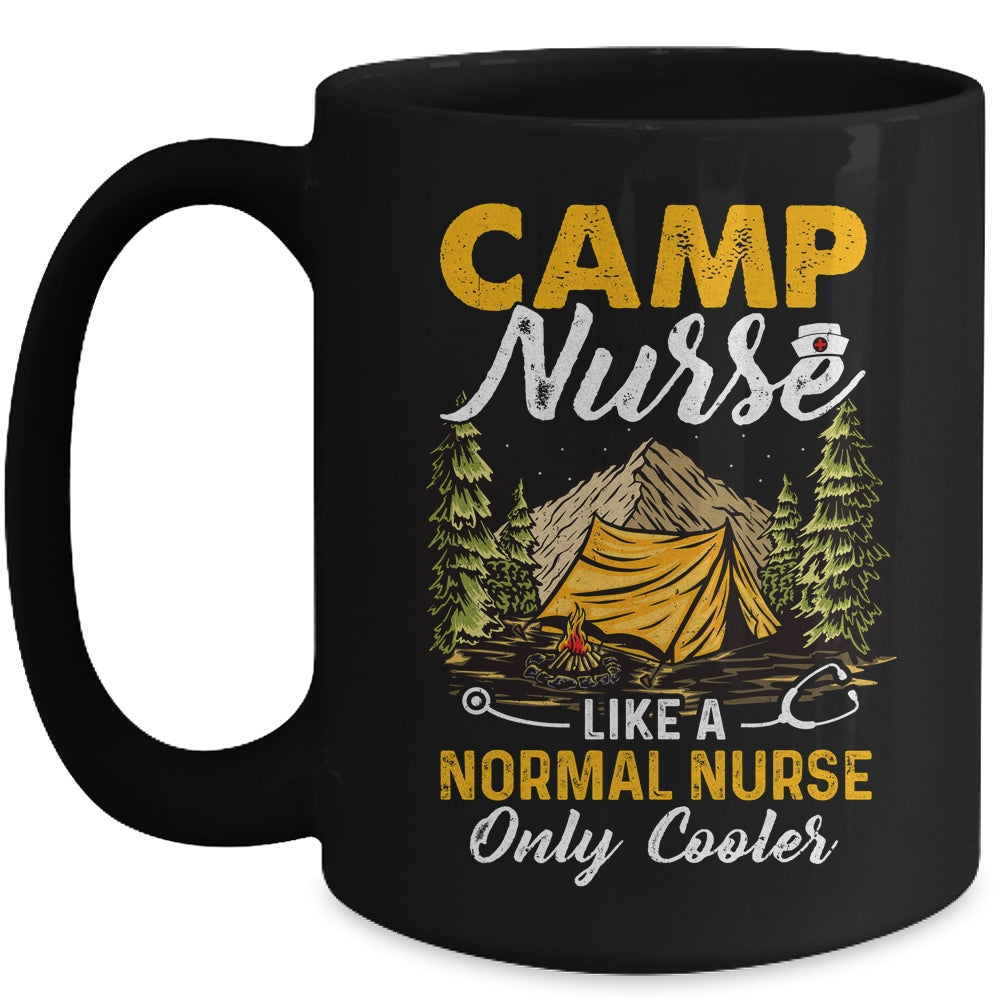 Funny Camp Nurses For Summer Camping Nursing Mug | siriusteestore
