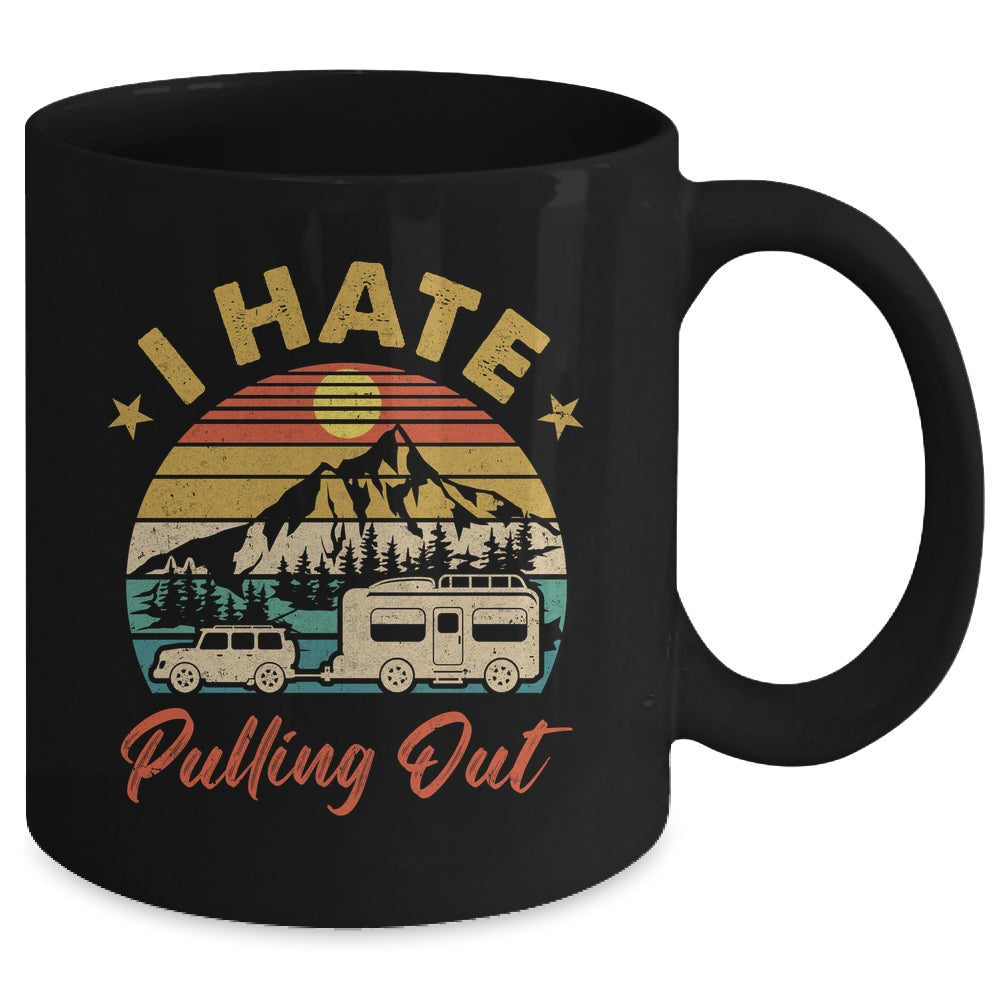 Funny Camping Art For Men Women Camping Trailer Camper Retro Mug | siriusteestore