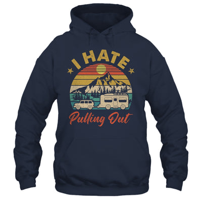 Funny Camping Art For Men Women Camping Trailer Camper Retro Shirt & Tank Top | siriusteestore