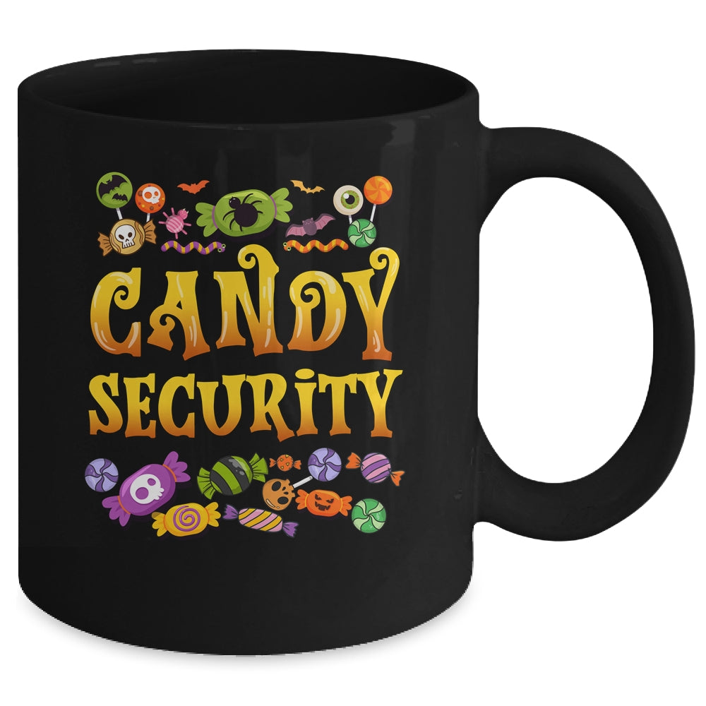 Funny Candy Security Halloween Costume Mug | siriusteestore