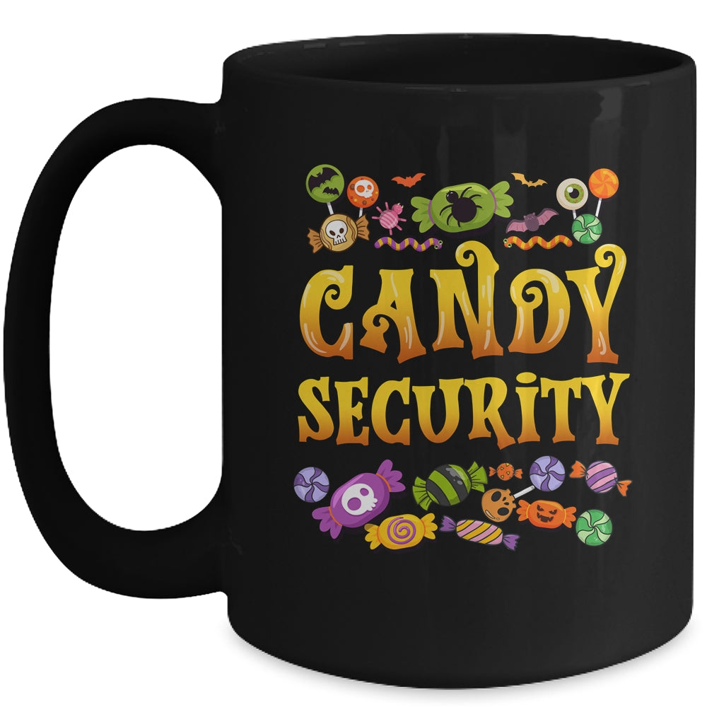 Funny Candy Security Halloween Costume Mug | siriusteestore