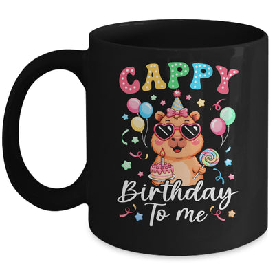 Funny Capybara Birthday To Me Cute Girls Birthday Capybara Mug | siriusteestore