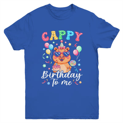 Funny Capybara Birthday To Me Cute Girls Birthday Capybara Youth Shirt | siriusteestore