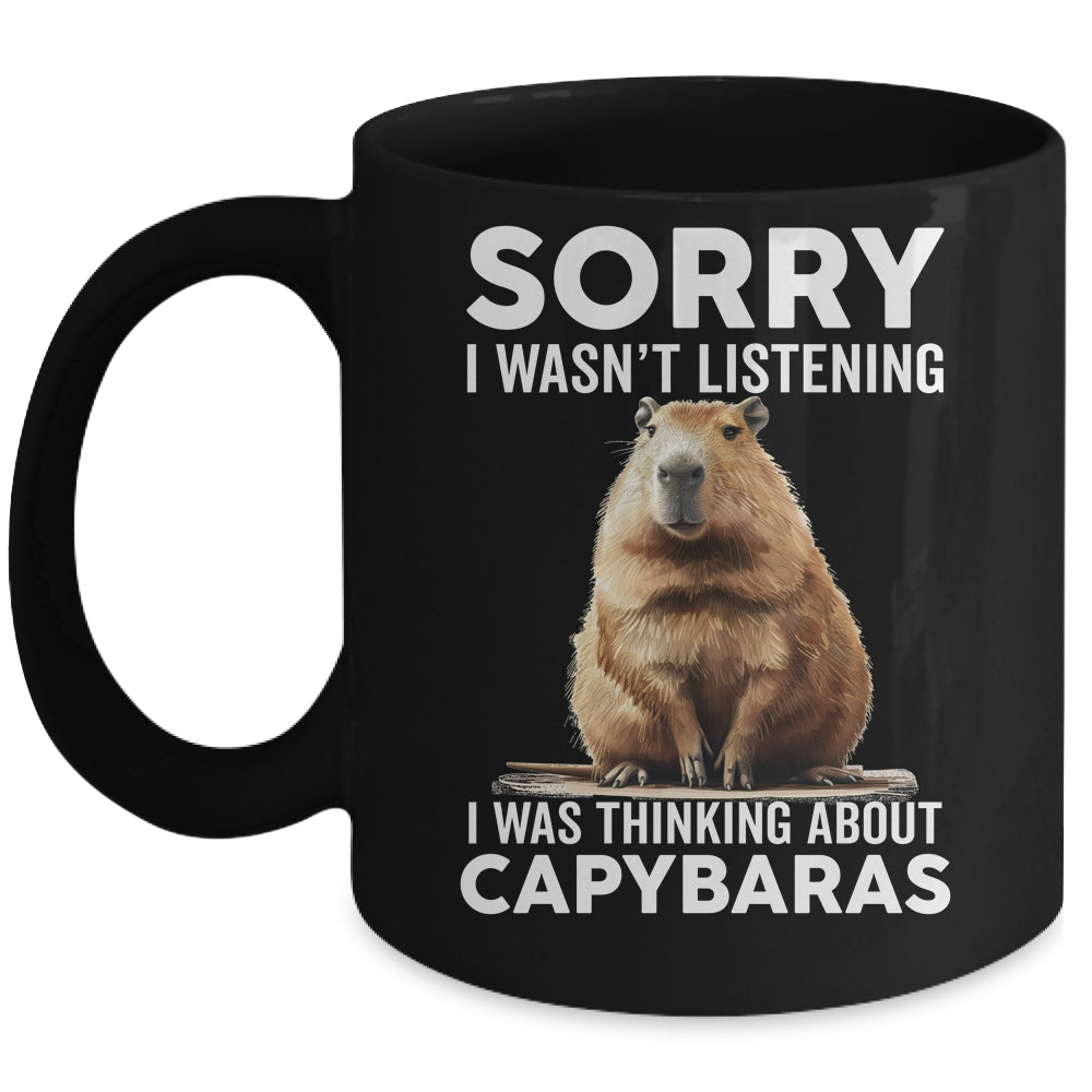 Funny Capybara Design For Men Women Kids Pet Rodent Capybara Mug | siriusteestore