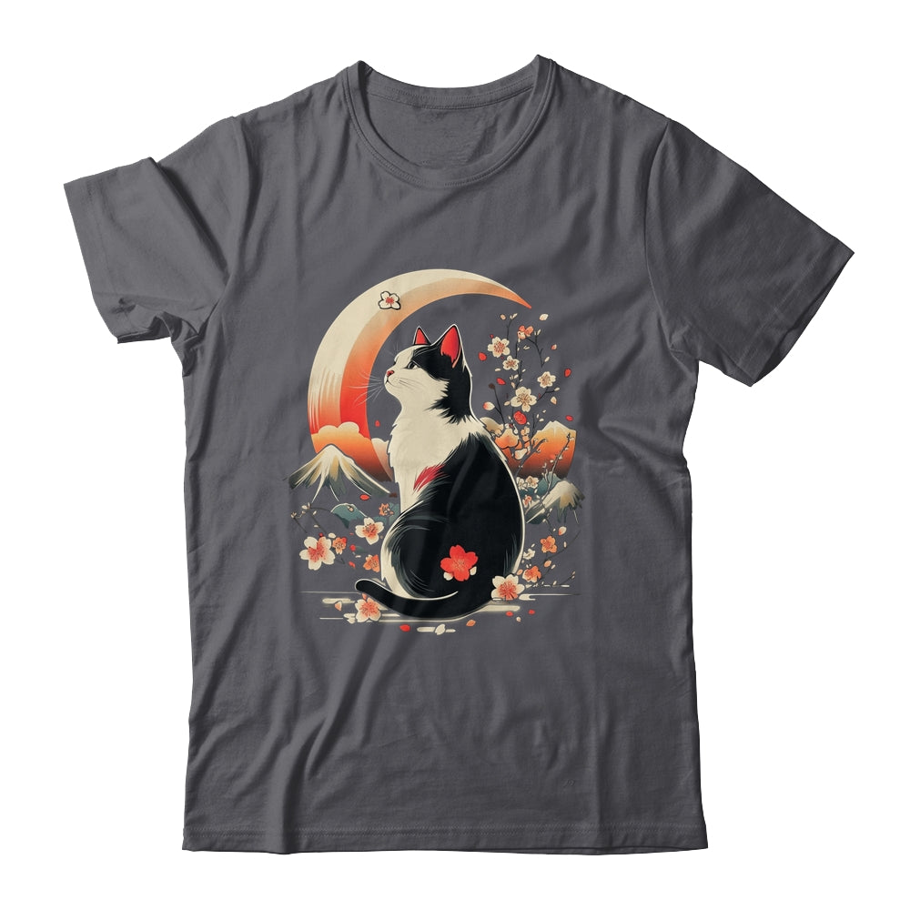 Funny Cat Anime Japanese Kawaii Retro Men Women Kids Graphic Shirt & Tank Top | siriusteestore