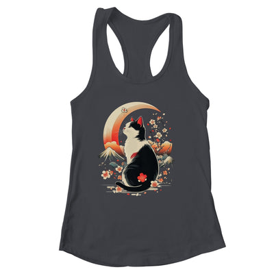 Funny Cat Anime Japanese Kawaii Retro Men Women Kids Graphic Shirt & Tank Top | siriusteestore