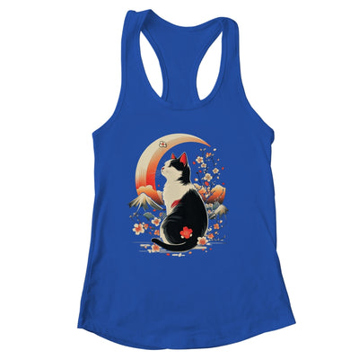 Funny Cat Anime Japanese Kawaii Retro Men Women Kids Graphic Shirt & Tank Top | siriusteestore