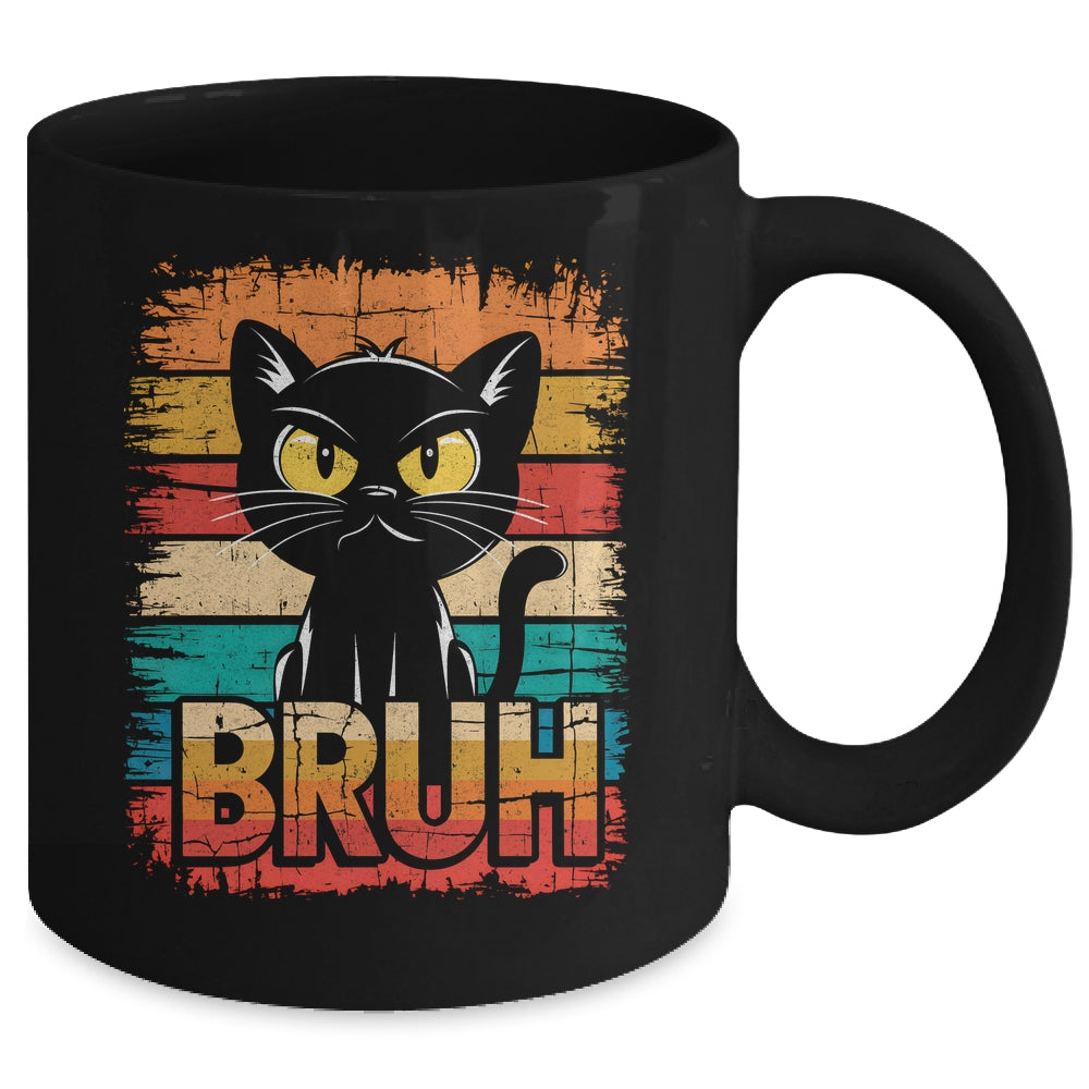 Funny Cat Bruh For Teens Boys Girls Men Women Meme Graphic Mug | siriusteestore