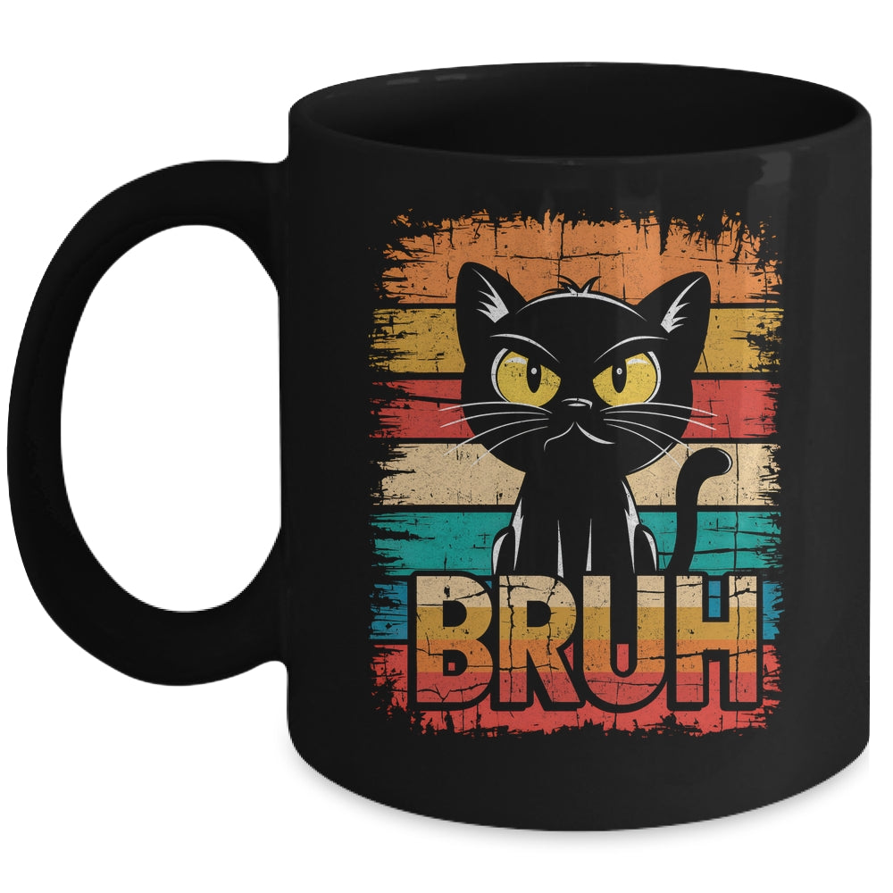 Funny Cat Bruh For Teens Boys Girls Men Women Meme Graphic Mug | siriusteestore