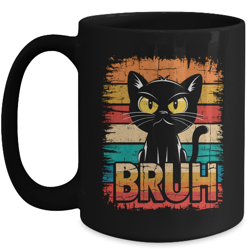 Funny Cat Bruh For Teens Boys Girls Men Women Meme Graphic Mug | siriusteestore
