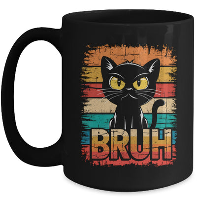 Funny Cat Bruh For Teens Boys Girls Men Women Meme Graphic Mug | siriusteestore