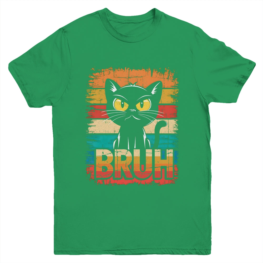Funny Cat Bruh For Teens Boys Girls Men Women Meme Graphic Youth Shirt | siriusteestore